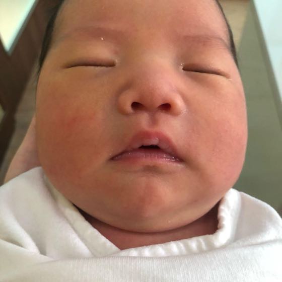 タイミングに合わせて気持ちよくお昼寝に入った赤ちゃん